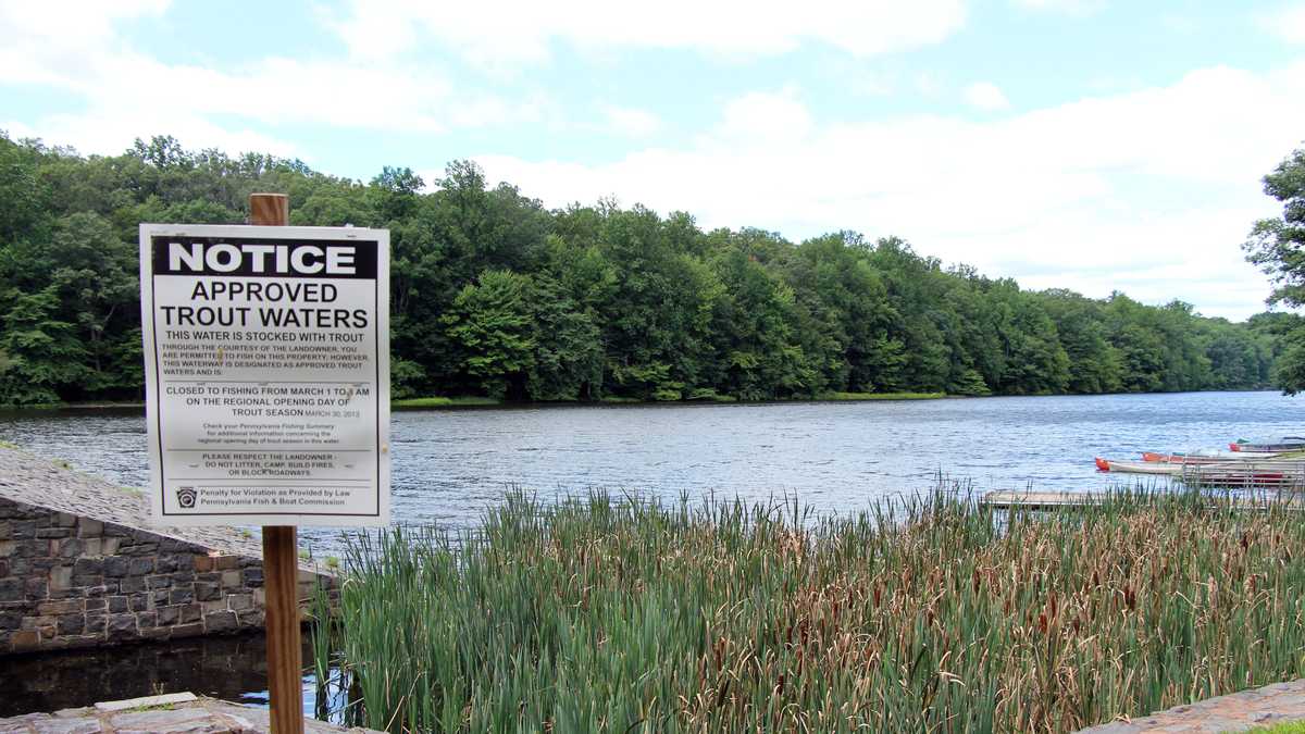 Boat, fish at French Creek State Park