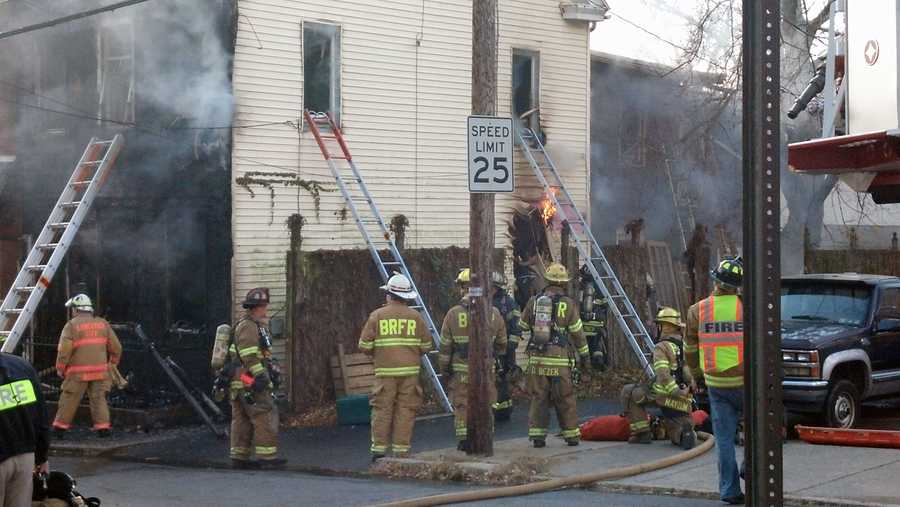 Photos: Lancaster fire scene