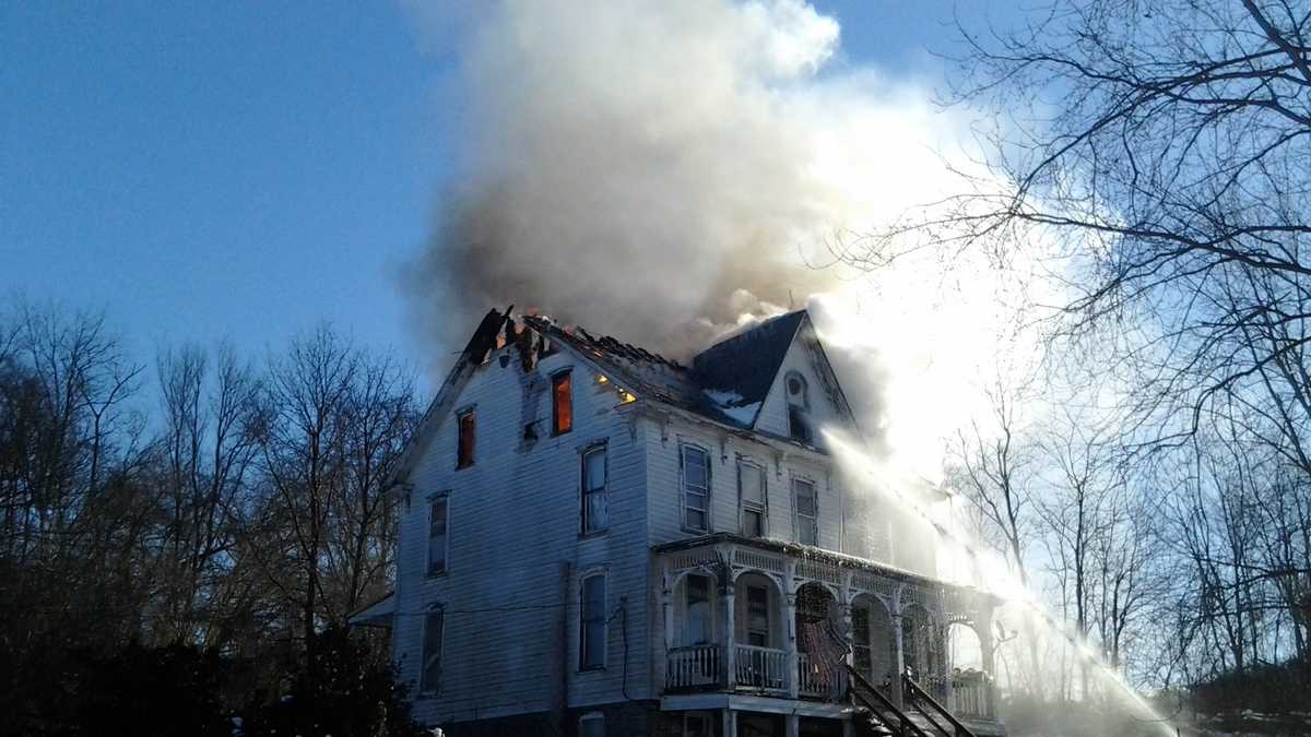 Photos: Fire scene