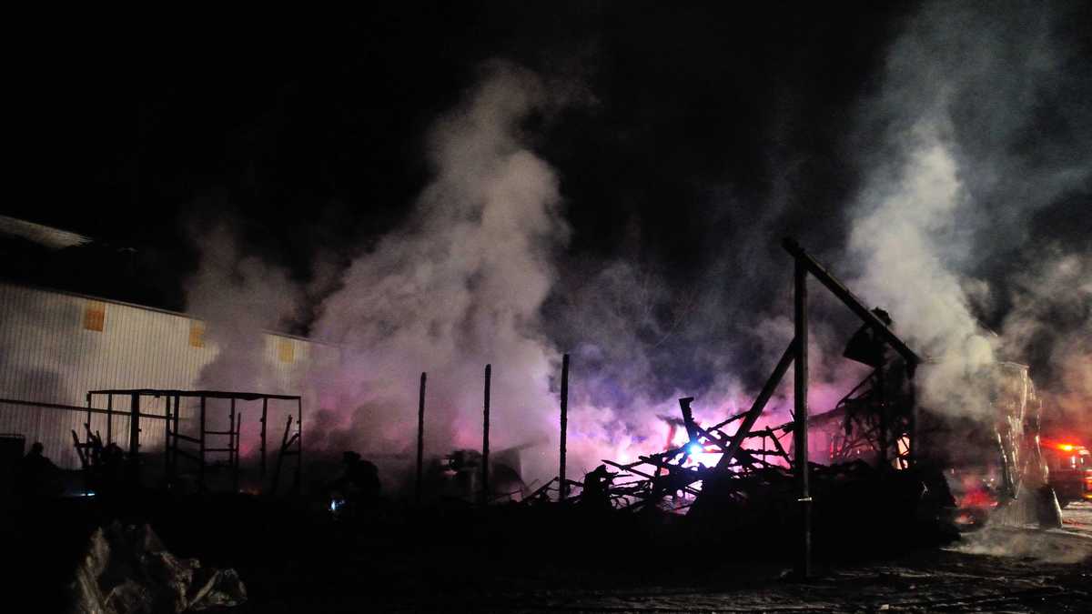 Photos Fire destroys Mount Joy barn
