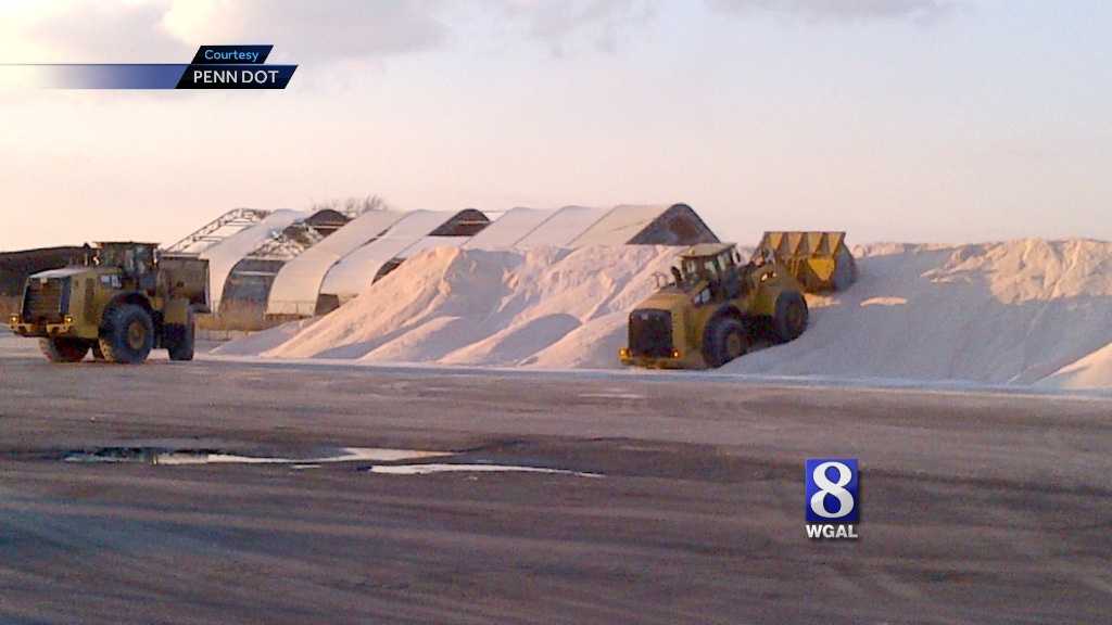 PennDOT bringing in emergency supplies of salt