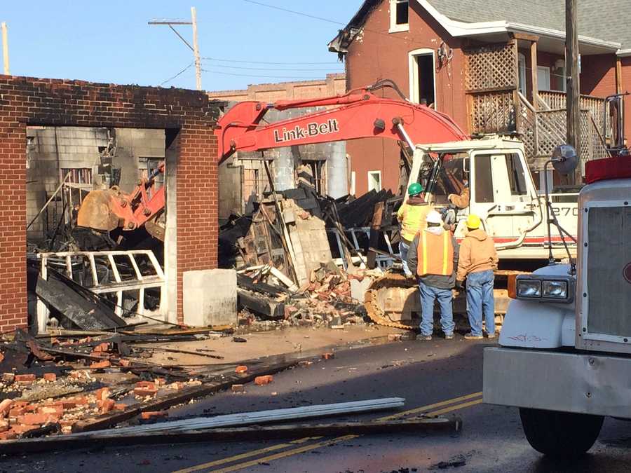 Photos: York fire was arson, officials say