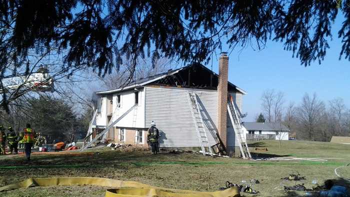 Fire destroys home in southern Lancaster County