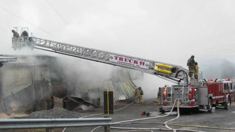 Fire at Energex American goes to four alarms