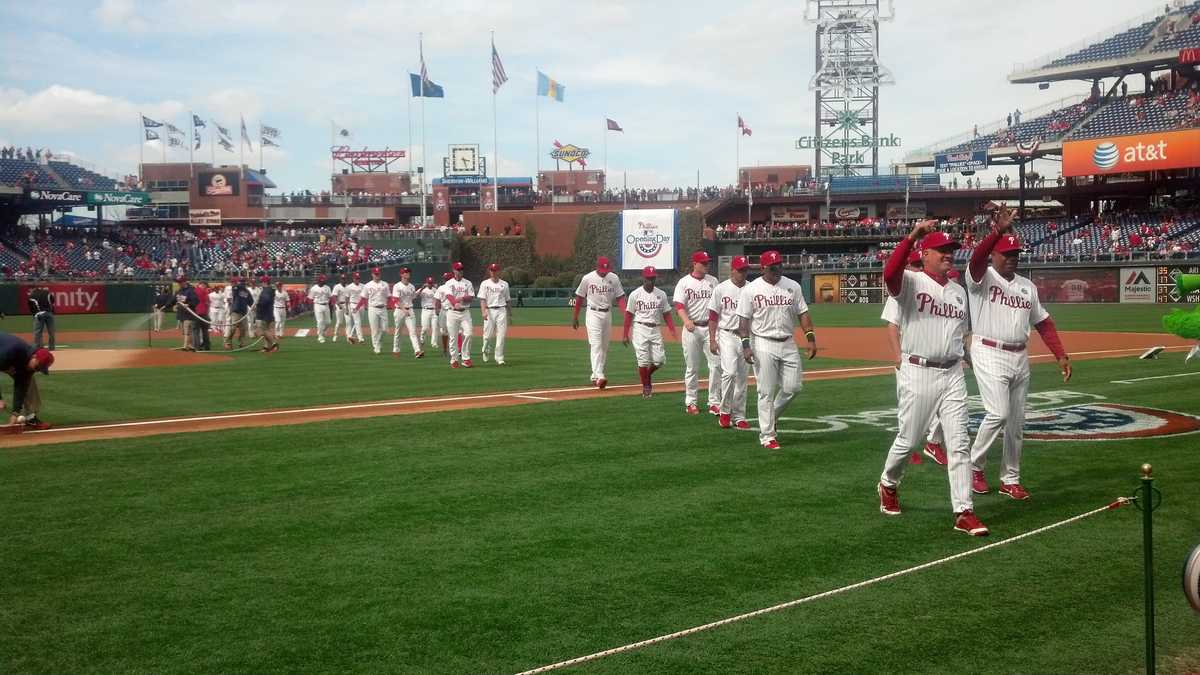 Photos Phillies home opener