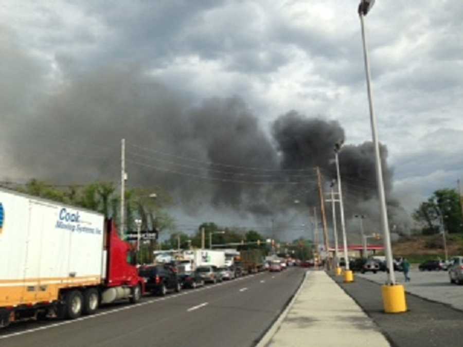 Photos Crews battle major fire in Harrisburg