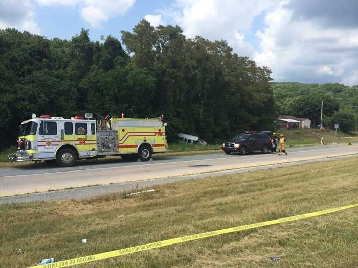 Photos: Route 30 crash scene