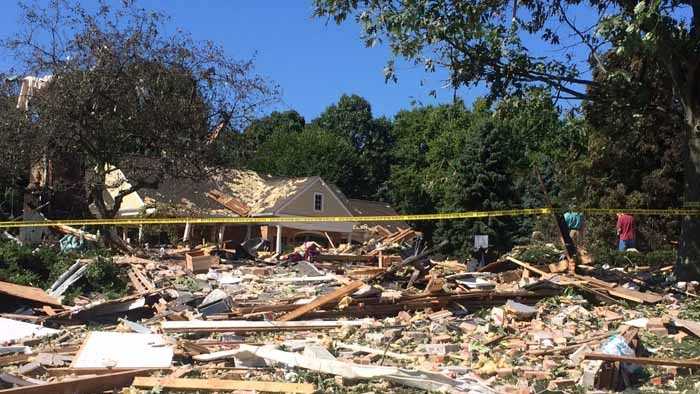 New photos show closer look at house explosion damage