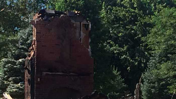 Explosuin New photos show closer look at house explosion damage