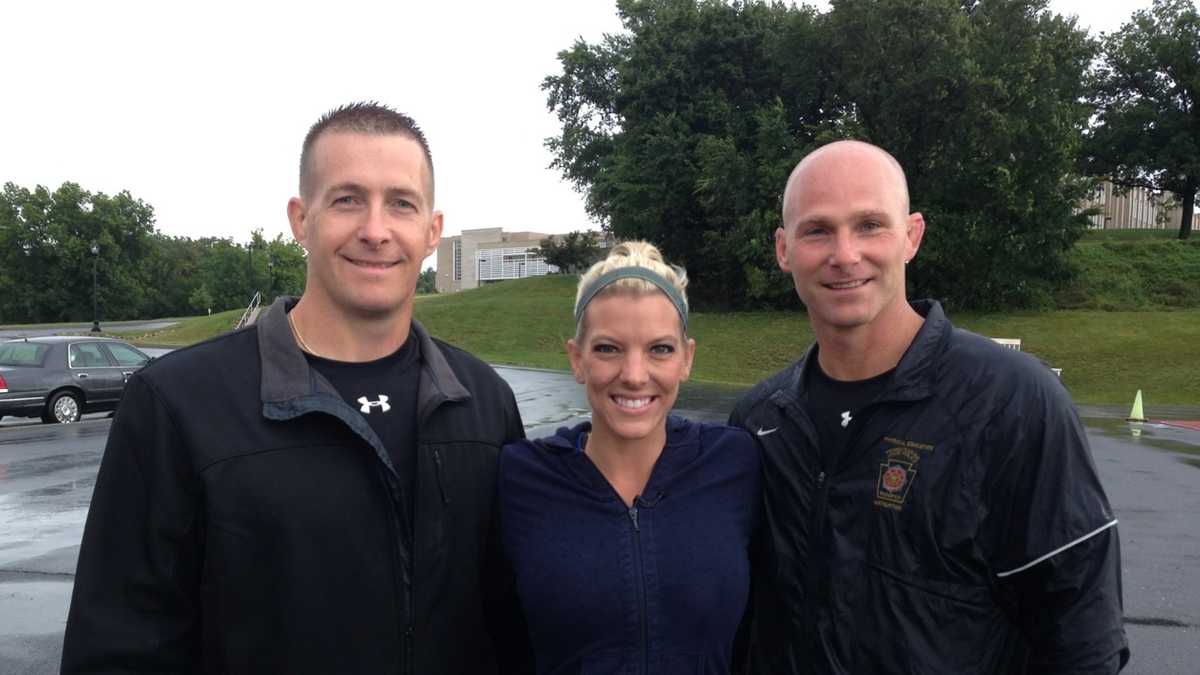 News 8's Katelyn Smith takes state police fitness test