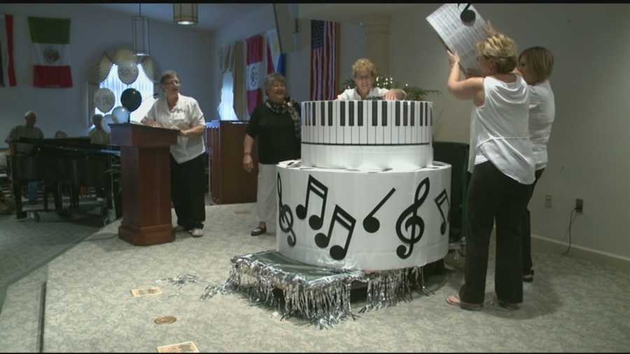 Garden Spot Village Bake Off features 100yearold woman jumping out of cake