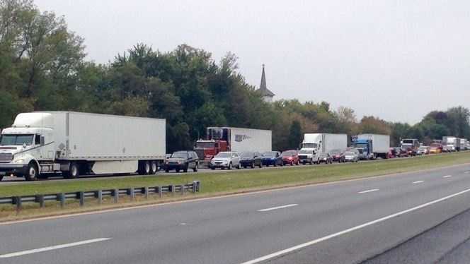 UPDATE: Route 283 reopened after multi-vehicle crash