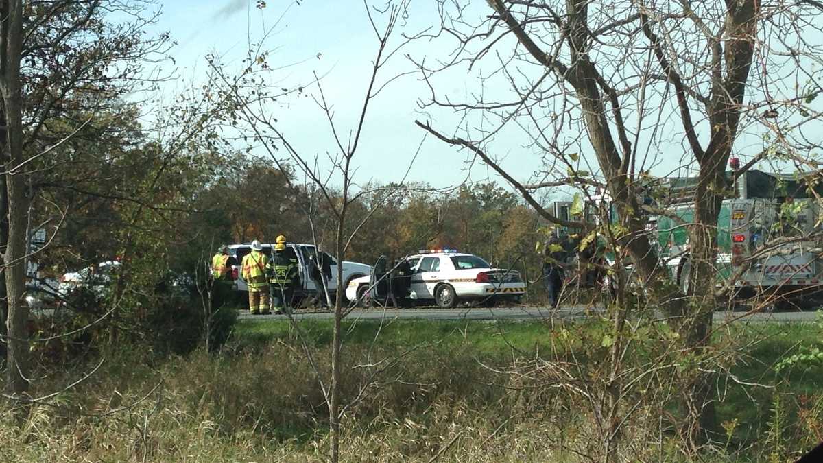 Photos: Driver flees after traffic stop, crashes