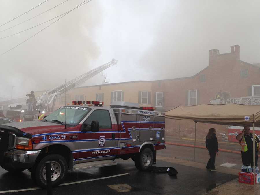 Photos Shippensburg fire