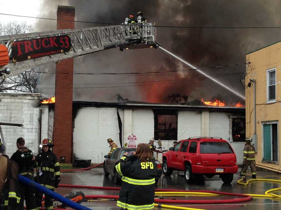 Photos Shippensburg fire