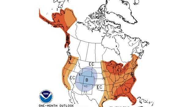 Updated NOAA September Weather Outlook