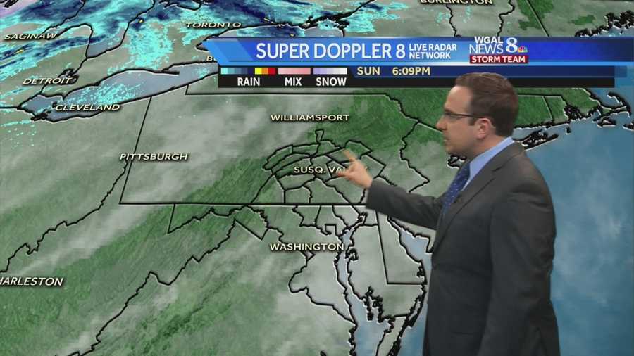 News 8 Storm Team Meteorologist Ethan Huston has the forecast featuring scattered showers for Monday and spring-like temperatures for the week ahead.  Widespread rain is likely midweek.  