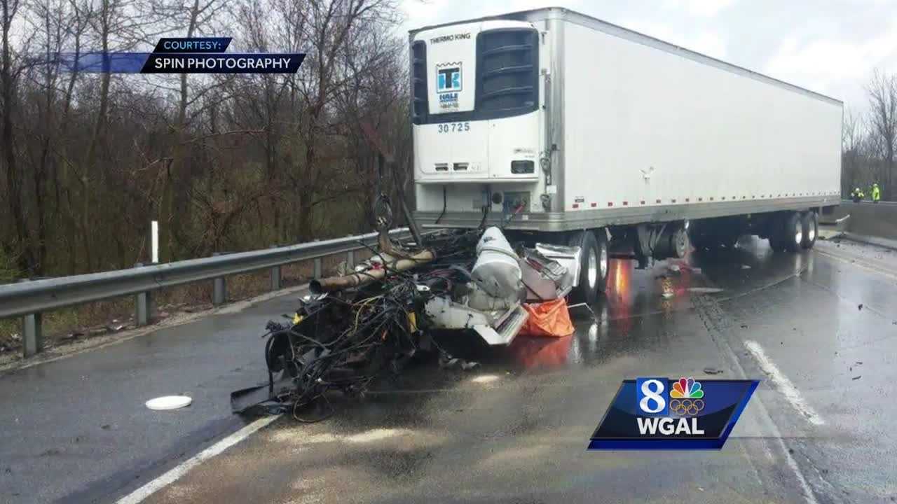 UPDATE: Crews Clear I-83 After Major Truck Crash