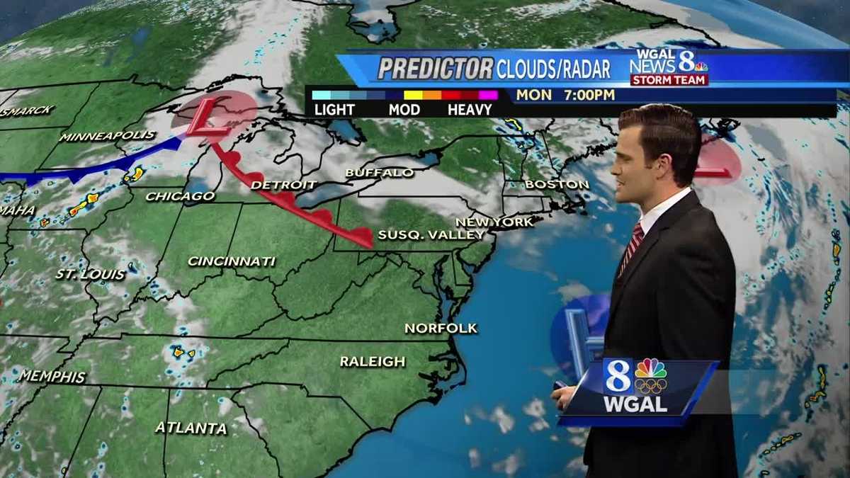 Windy & warm to end the weekend