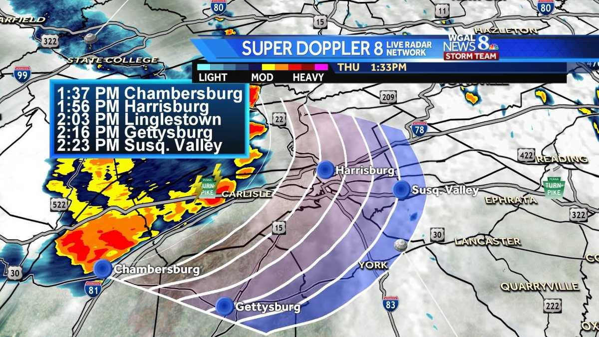 WEATHER ALERT: Severe thunderstorm watch in effect for several counties ...