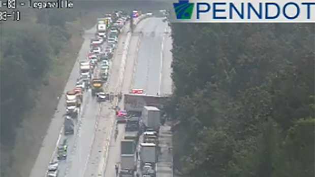 I-83 reopens after crash in York County