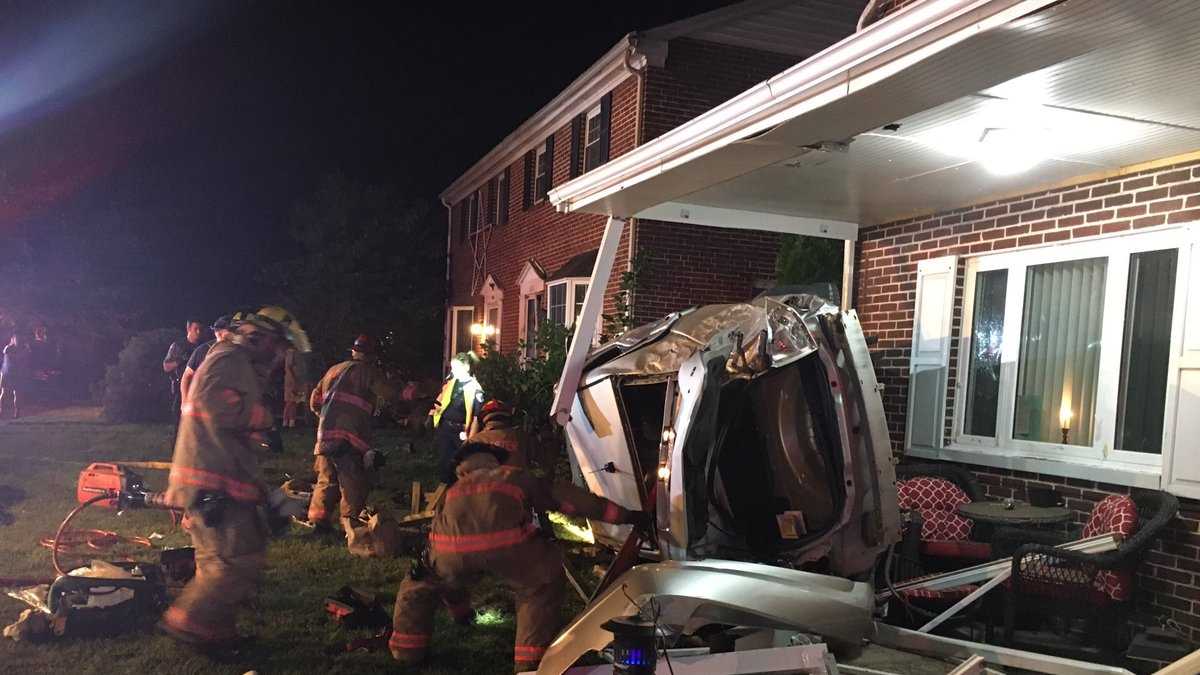 Vehicle crashes into Lancaster home