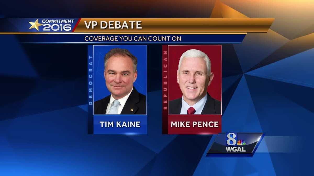 WATCH Vice Presidential Debate