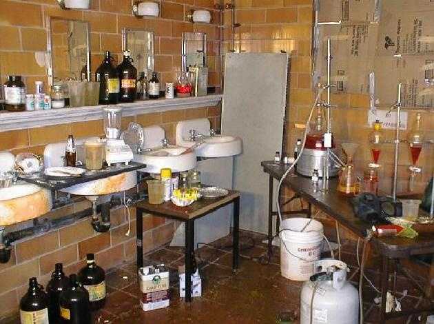 High Tech Meth Lab