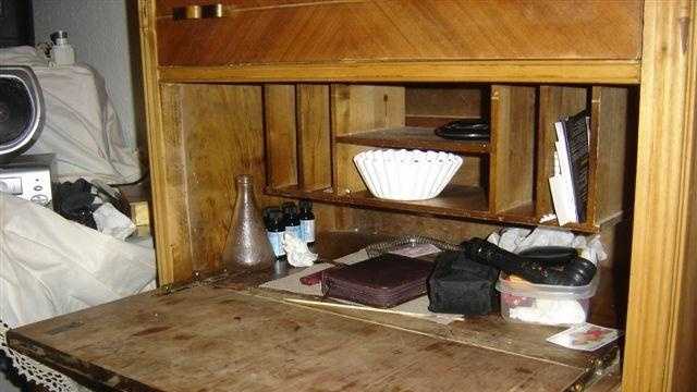 What does the inside of a meth lab look like?