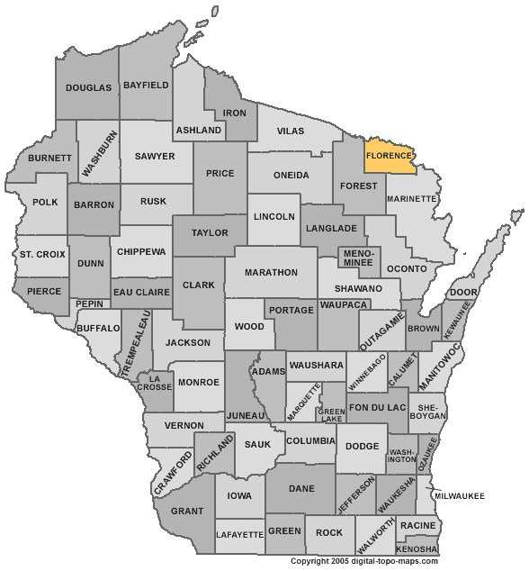 Check out the average age of Wisconsin counties