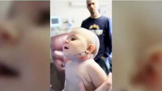Baby Recovering After Swallowing Feather Baby Recovering After Swallowing Feather