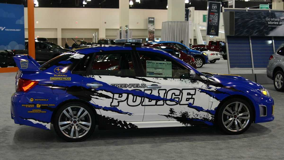 Photos Greenfield PD's eyecatching new police car
