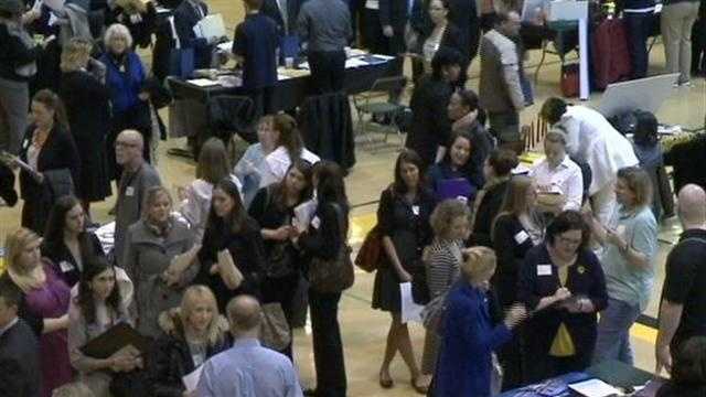 A job fair searching for Milwaukee Public School teachers attracted hundreds of candidates on Saturday.