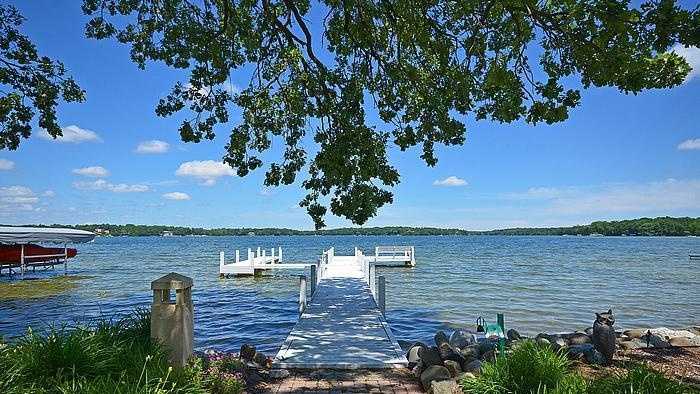 Check out this little beach house on Oconomowoc Lake