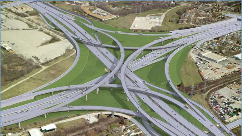 Model of new Zoo Interchange on display at courthouse