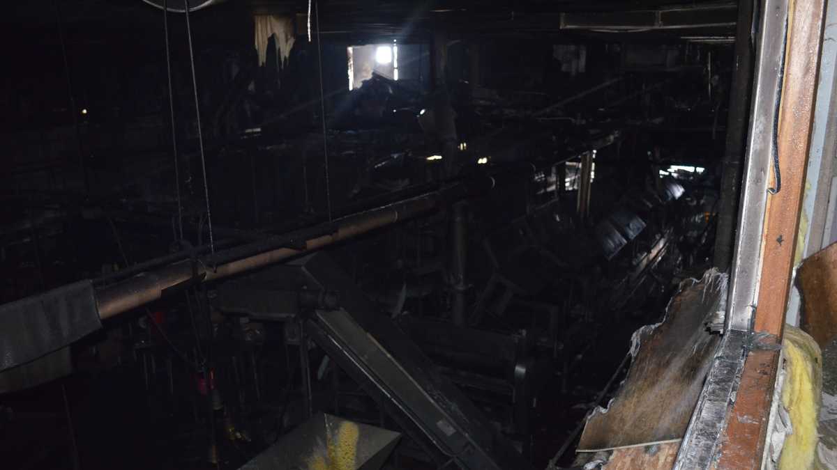 Investigation photos from Echo Lake Foods fire