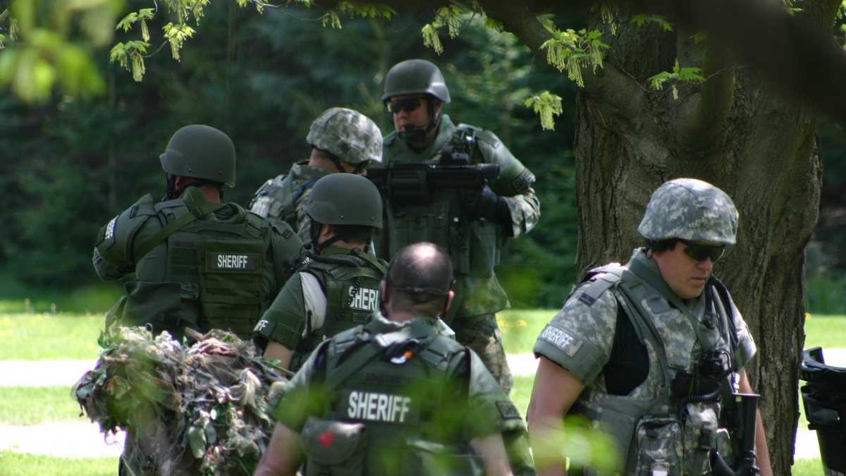 SWAT training exercise in Washington County