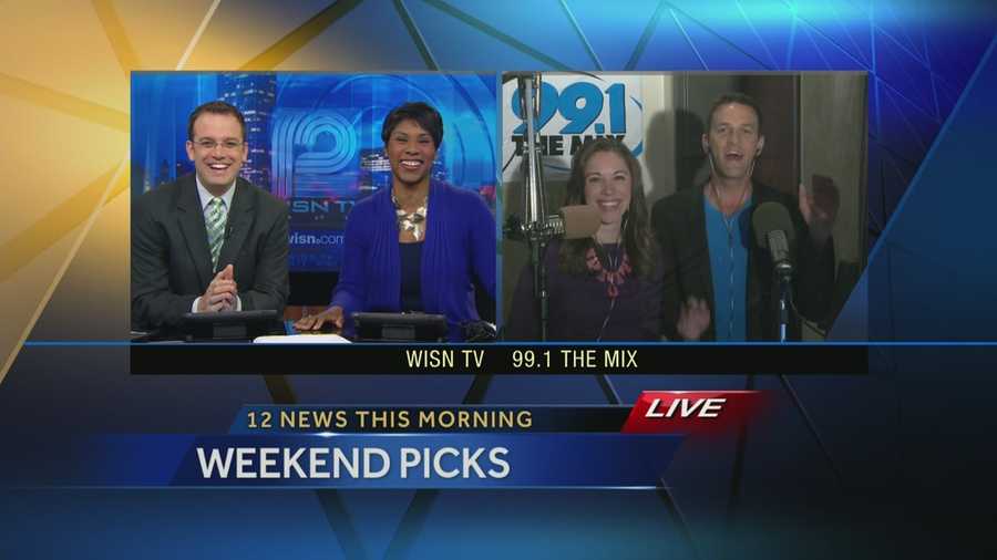 Kidd O'Shea and Elizabeth Kay from 99.1 the Mix talk about Memorial Day weekend events on WISN 12 News This Morning.