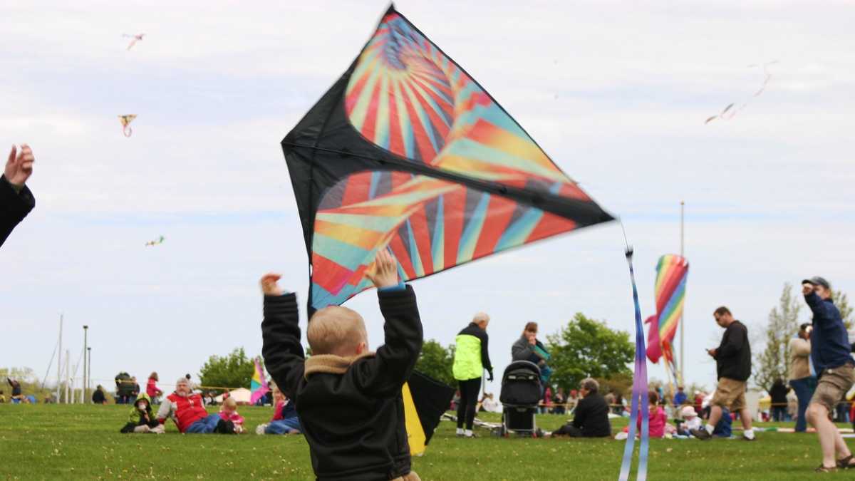 Photos Kite festival at Milwaukee