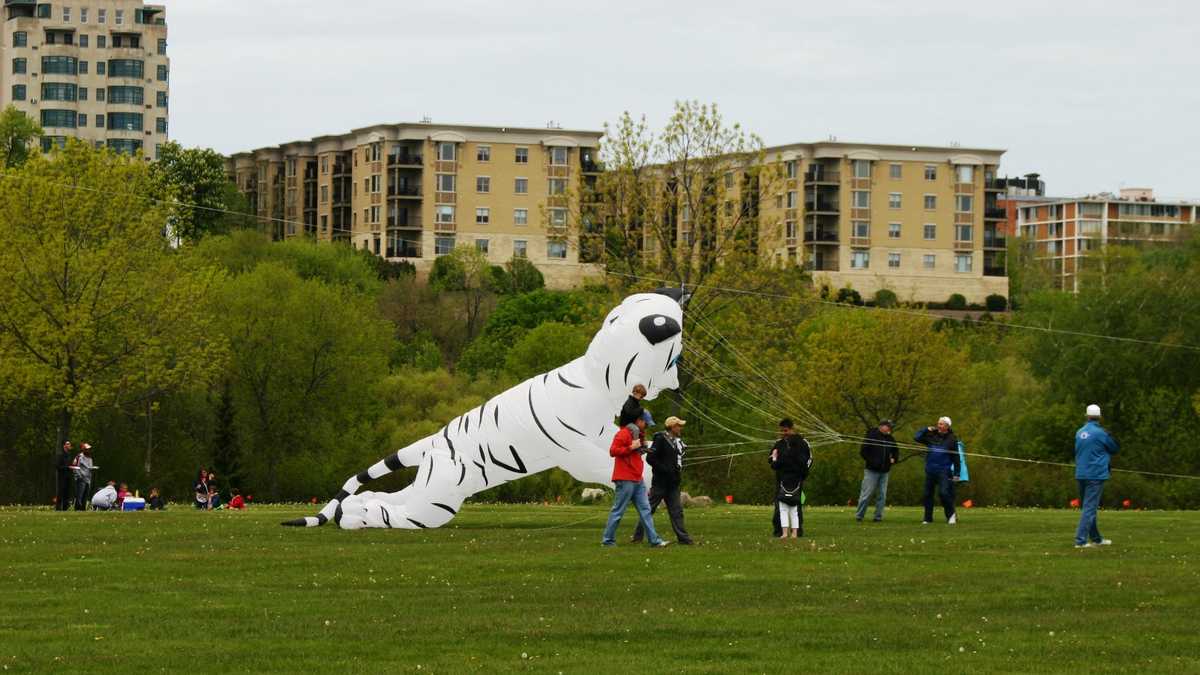 Photos Kite festival at Milwaukee's lakefront