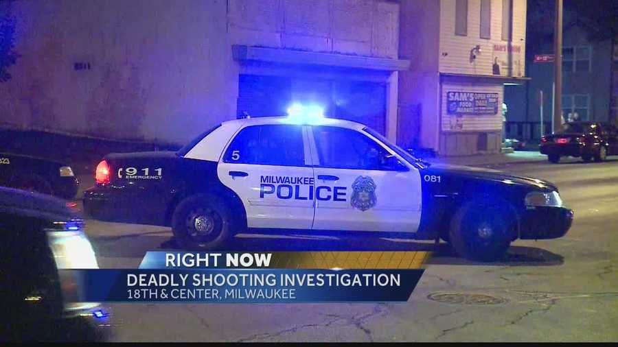Milwaukee police said someone drove two victims of an overnight shooting to St. Joseph's Hospital. A 22-year old man died and a 20-year-old woman is being treated for her injuries.