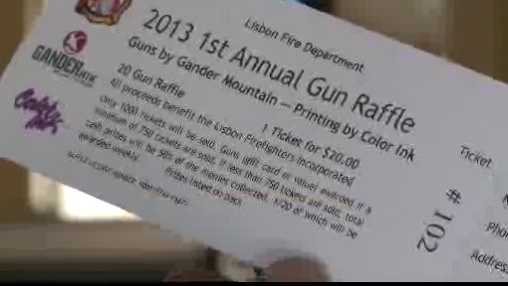 opinions differ over gun raffle to raise money for volunteer fire department