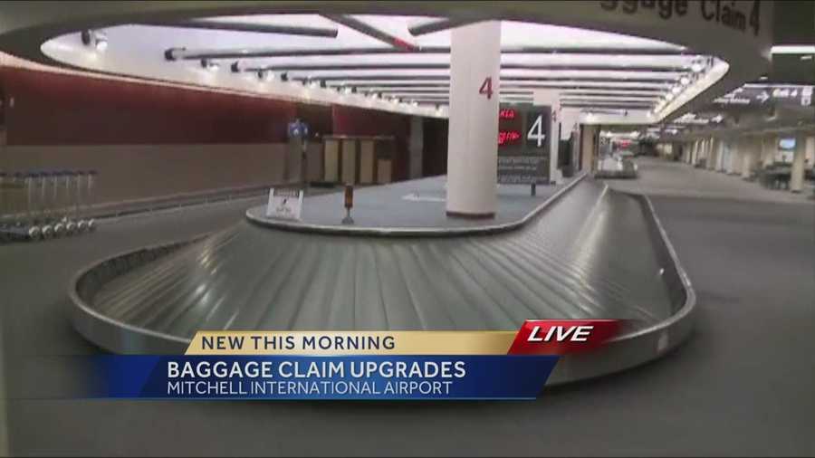 $45 million in upgrades are coming to the baggage claim area and parking ramp at Milwaukee's Mitchell International Airport.
