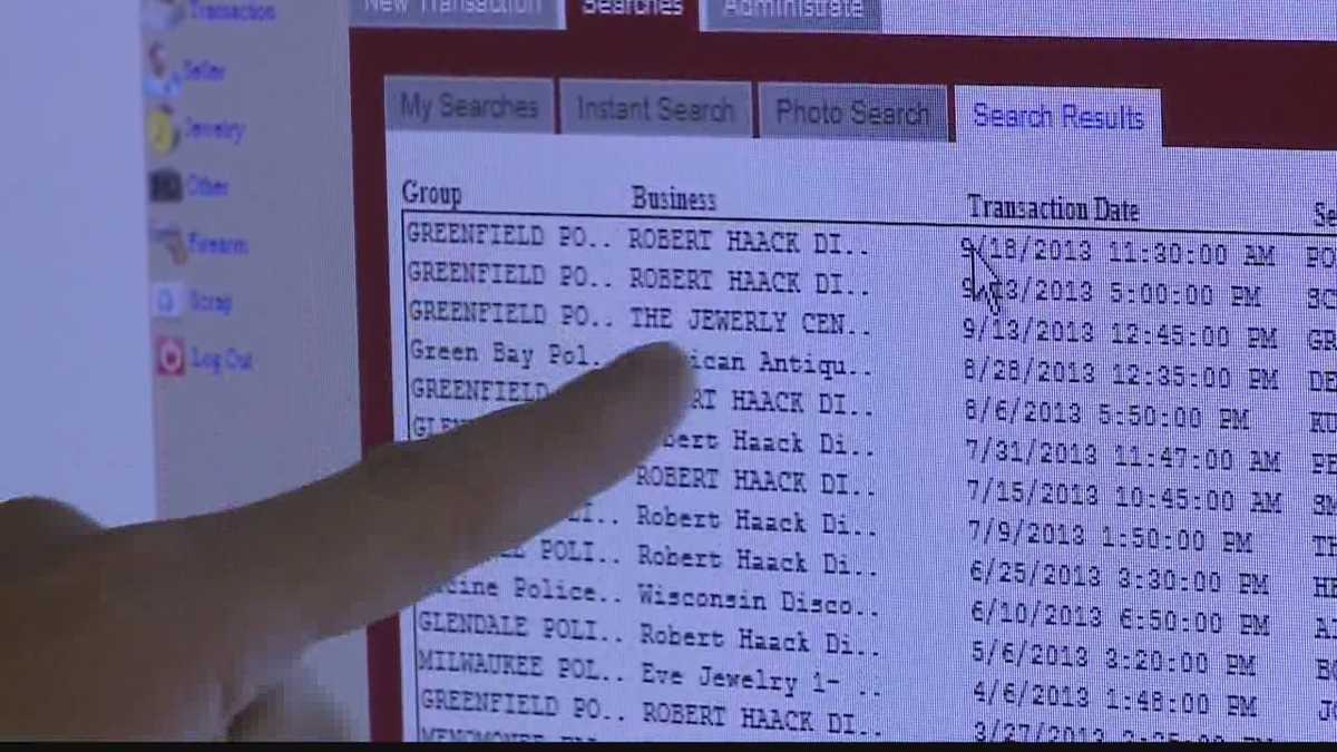 Database helps police track stolen jewelry, electronics