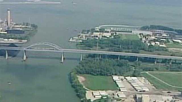 The Leo Frigo Bridge in Green Bay is closed indefinitely because part of it is sagging.
