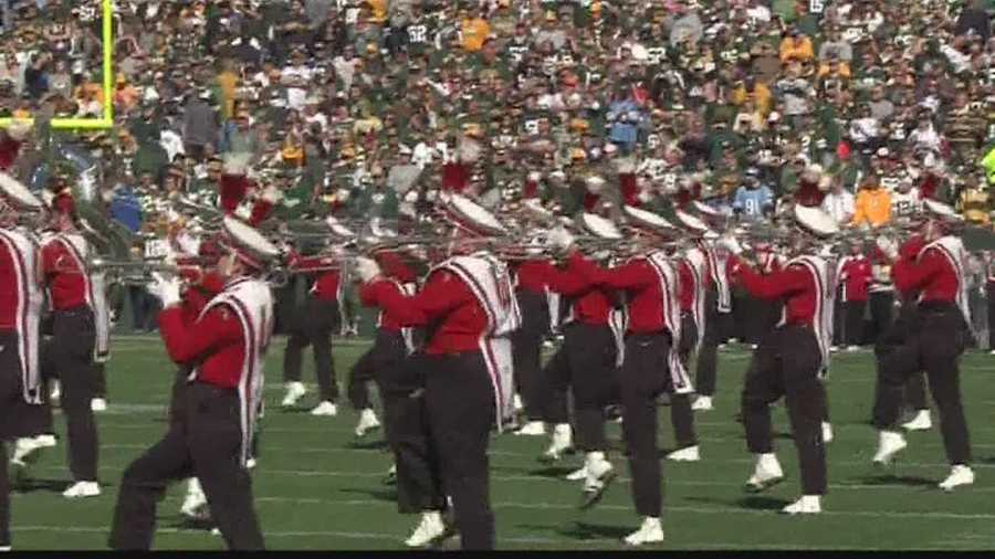Members of the University of Wisconsin marching band said a Detroit Lions made some rather harsh and unprovoked remarks before Sunday's game in Green Bay.