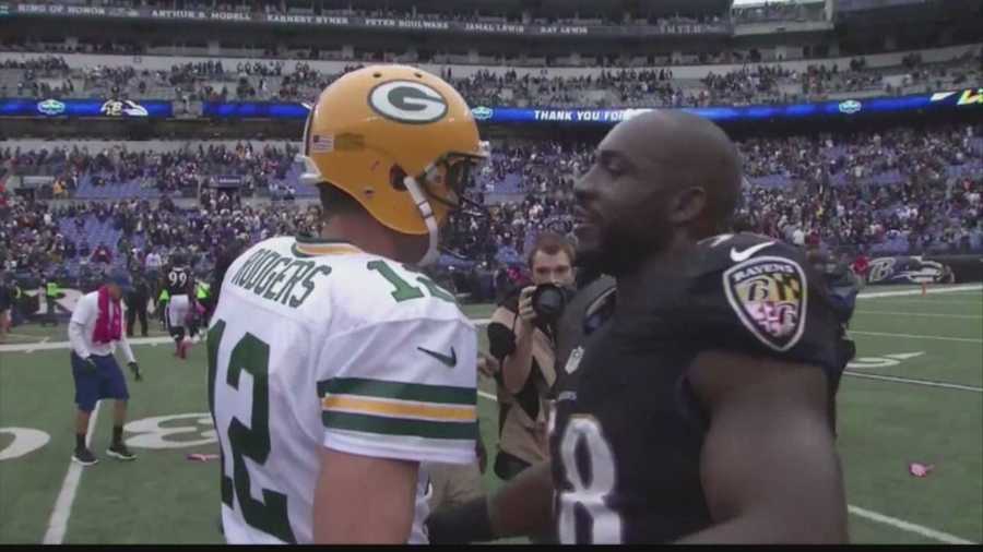 The Green Bay Packers got a win Sunday against the reigning Super Bowl champs the Baltimore Ravens.