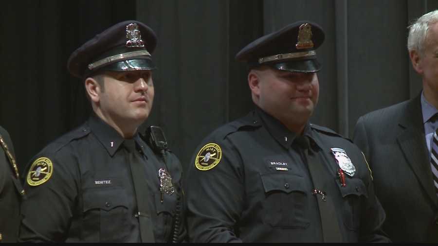 Milwaukee police officers honored for acts of bravery