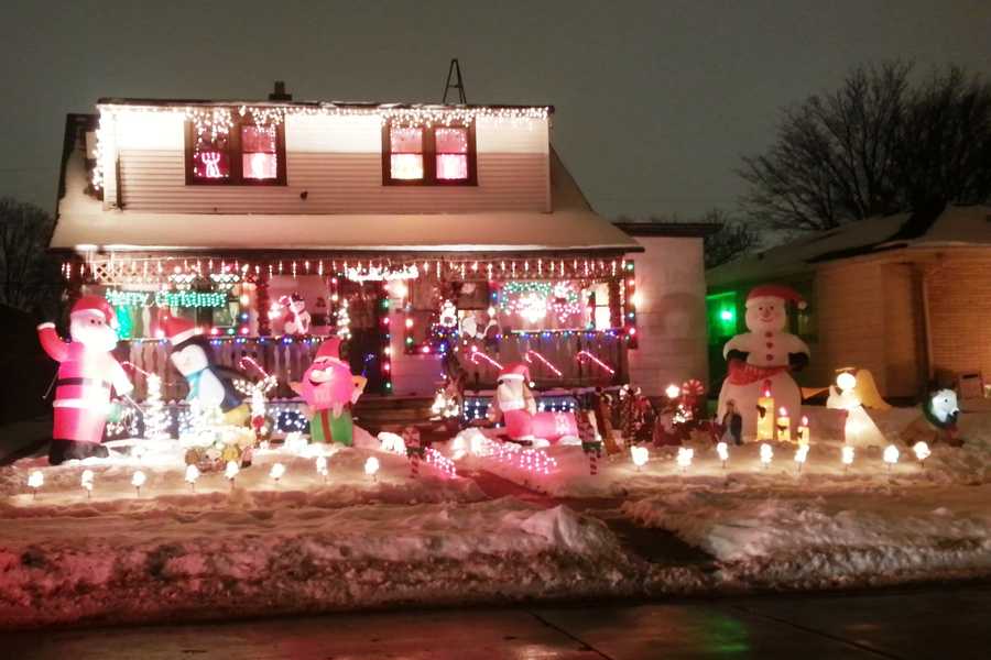 Photos Candy Cane Lane holiday lights displays