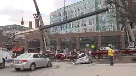 OSHA investigates crane collapse on Milwaukee's east side